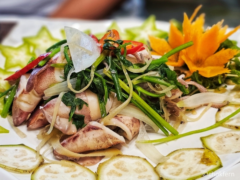 Another squid dish, seems like Vietnamese like to incorporate squid into their meals.